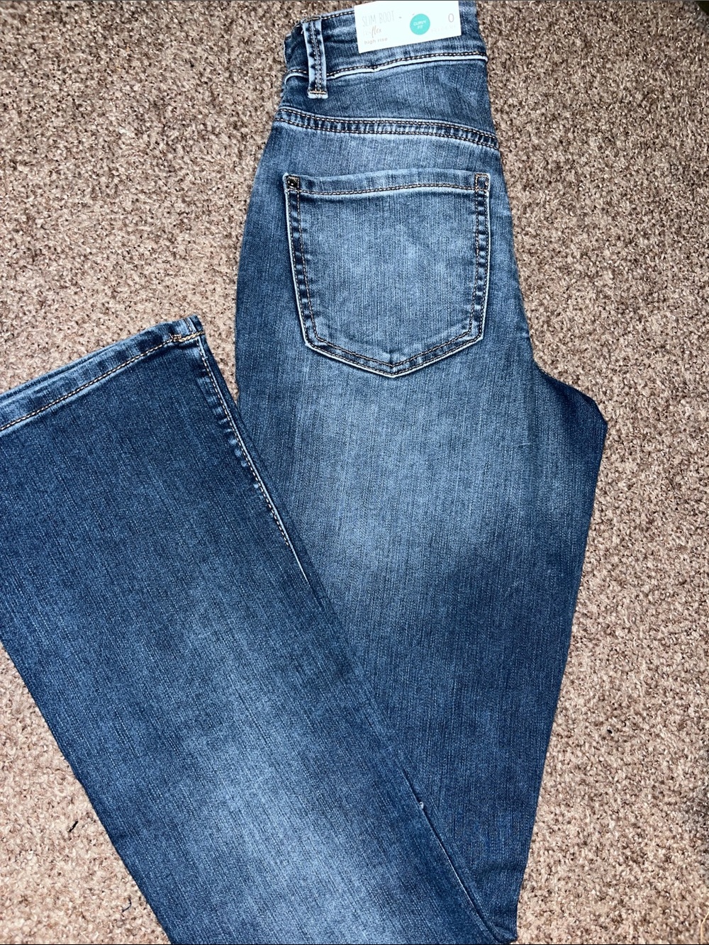 Maurices Blue slim boot Jeans